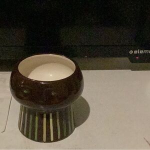 Opalhouse Brown and Cream Ceramic Planter